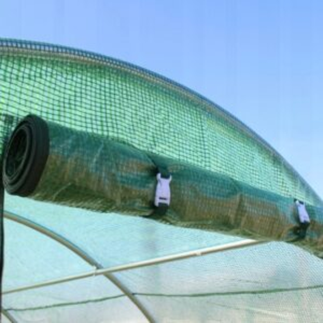 Folie pentru sera de gradina, 8×3 m, material PE 140 g/m, rezistenta la UV4, verde transparent