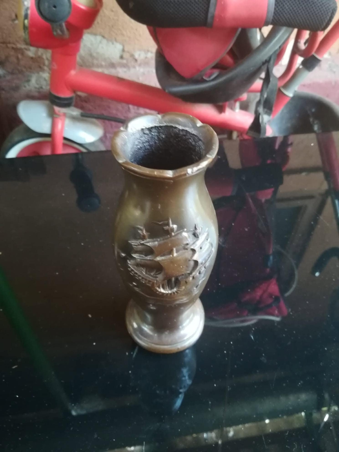 Vaza bronz masiv