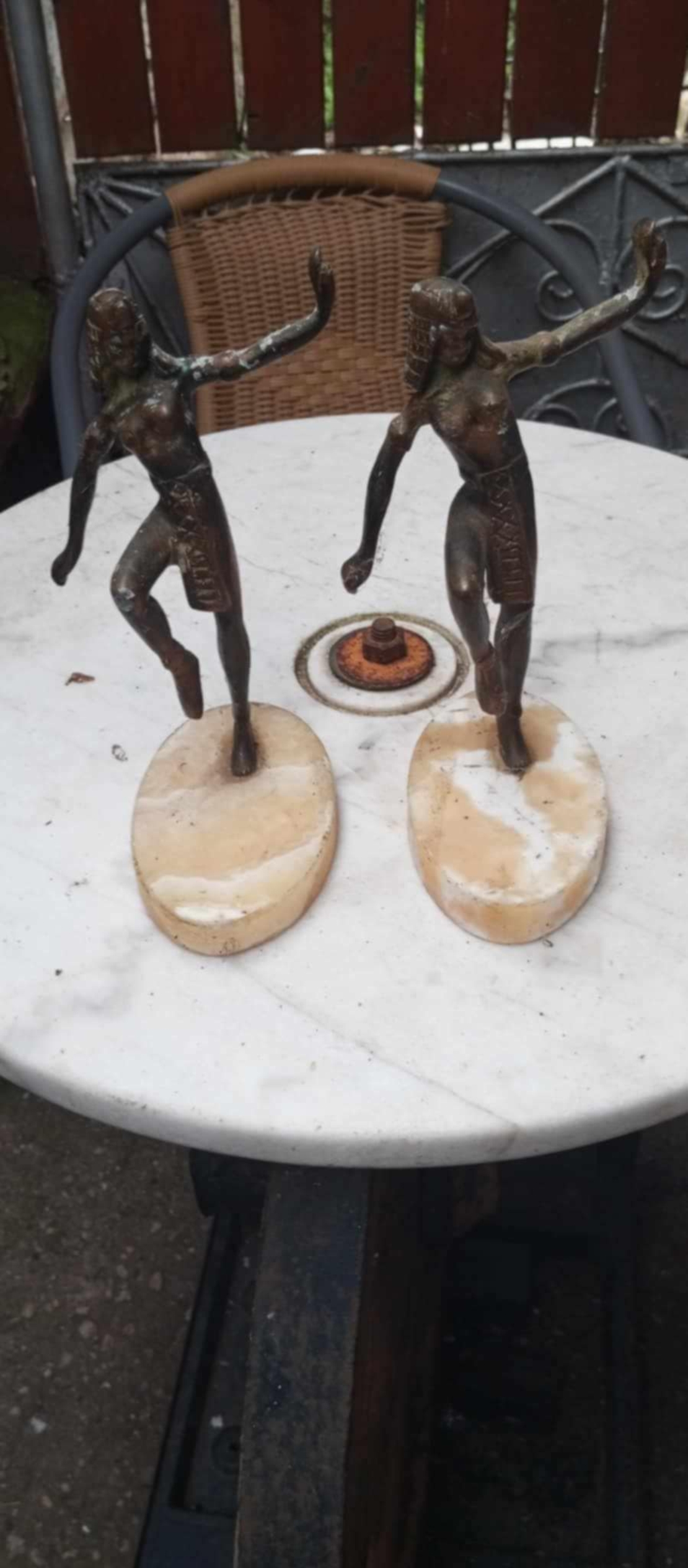 Statuete bronz stil Art Deco