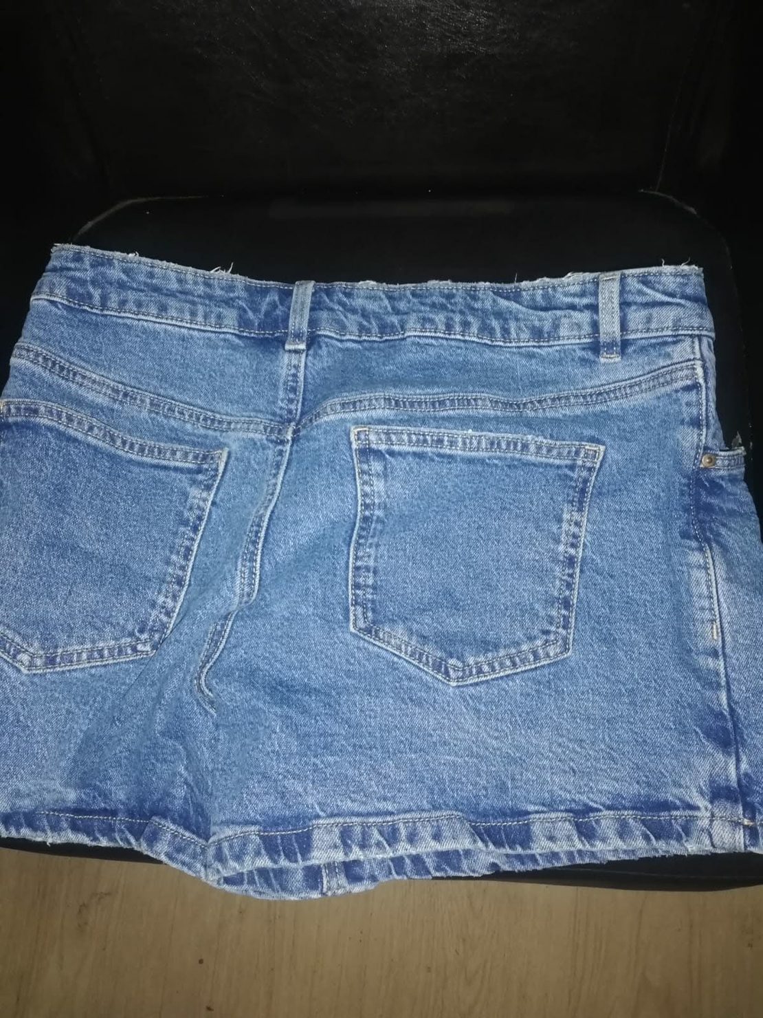 Fustițe tip pantalon scurt Denim