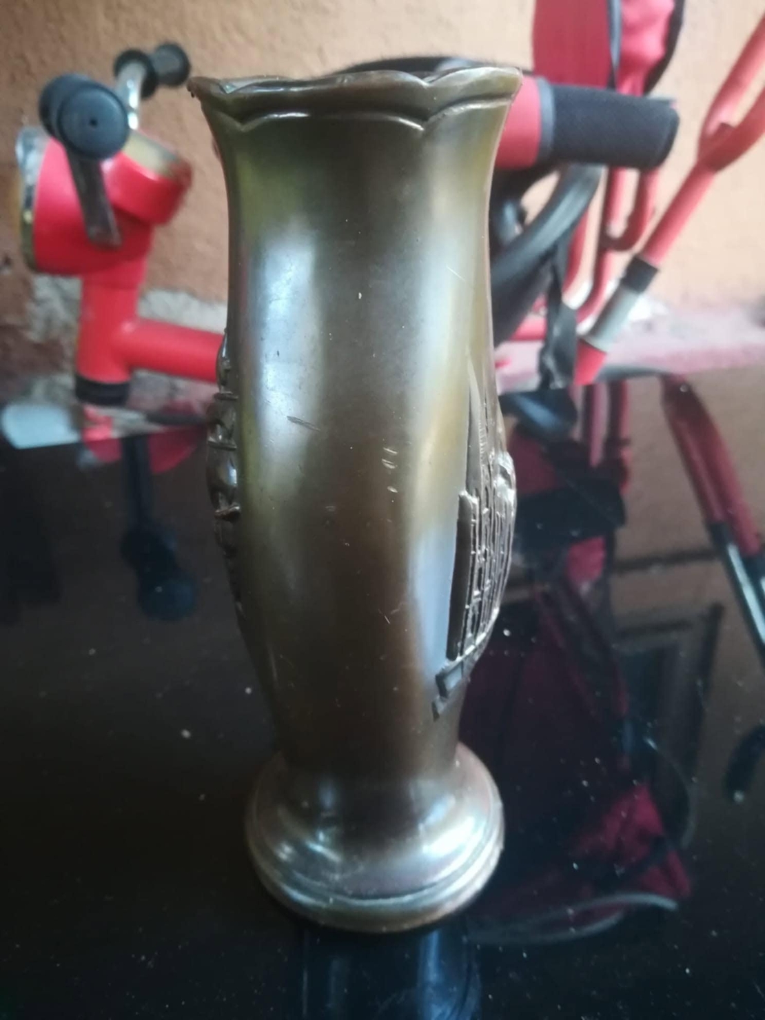 Vaza bronz masiv
