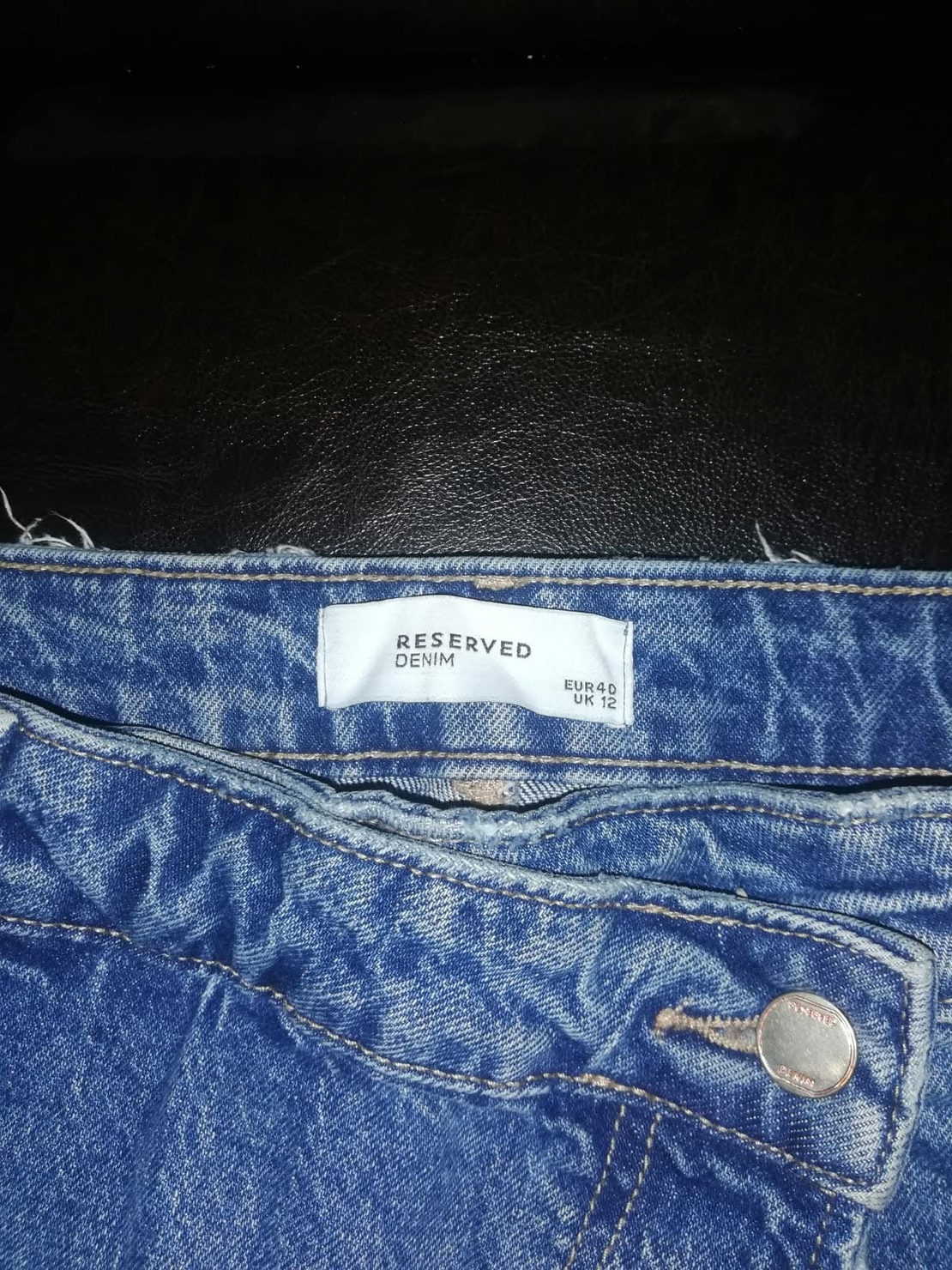 Fustițe tip pantalon scurt Denim
