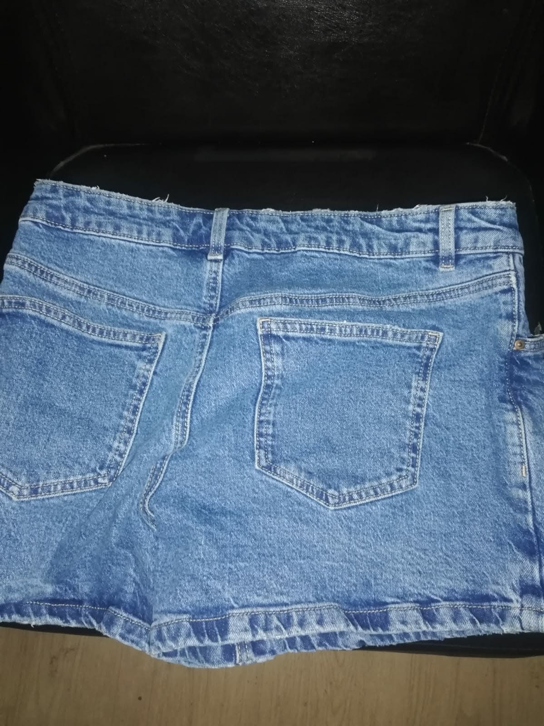 Fustițe tip pantalon scurt Denim