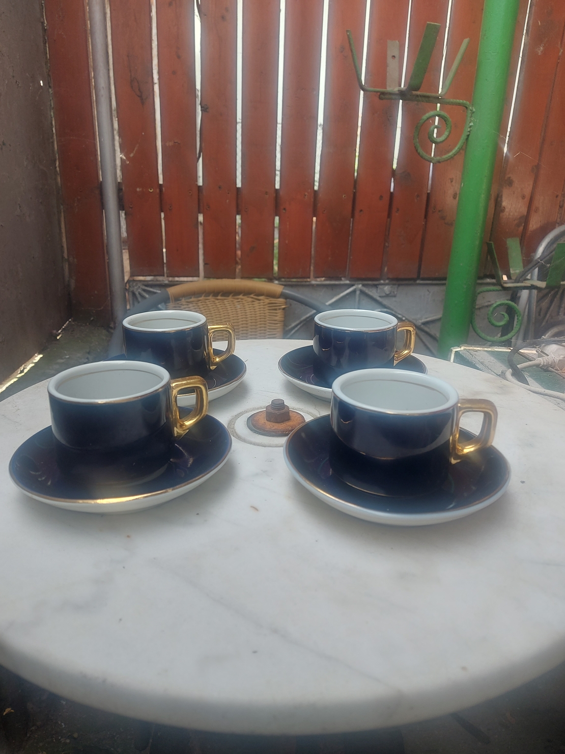 Set cafea cobalt