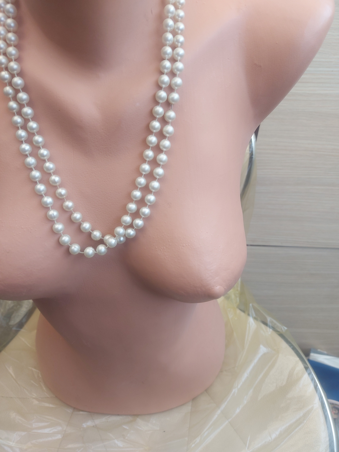 Colier lung perle