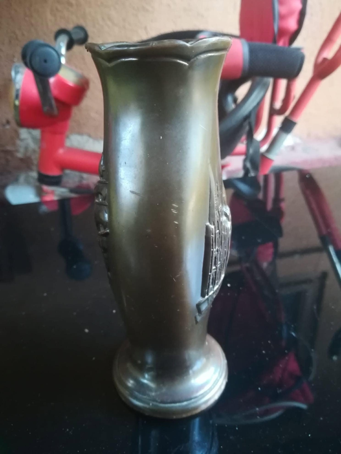 Vaza bronz masiv
