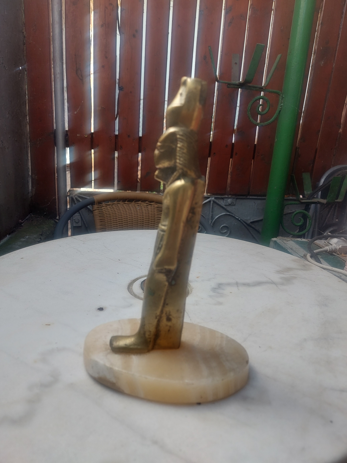Statueta egipteana bronz