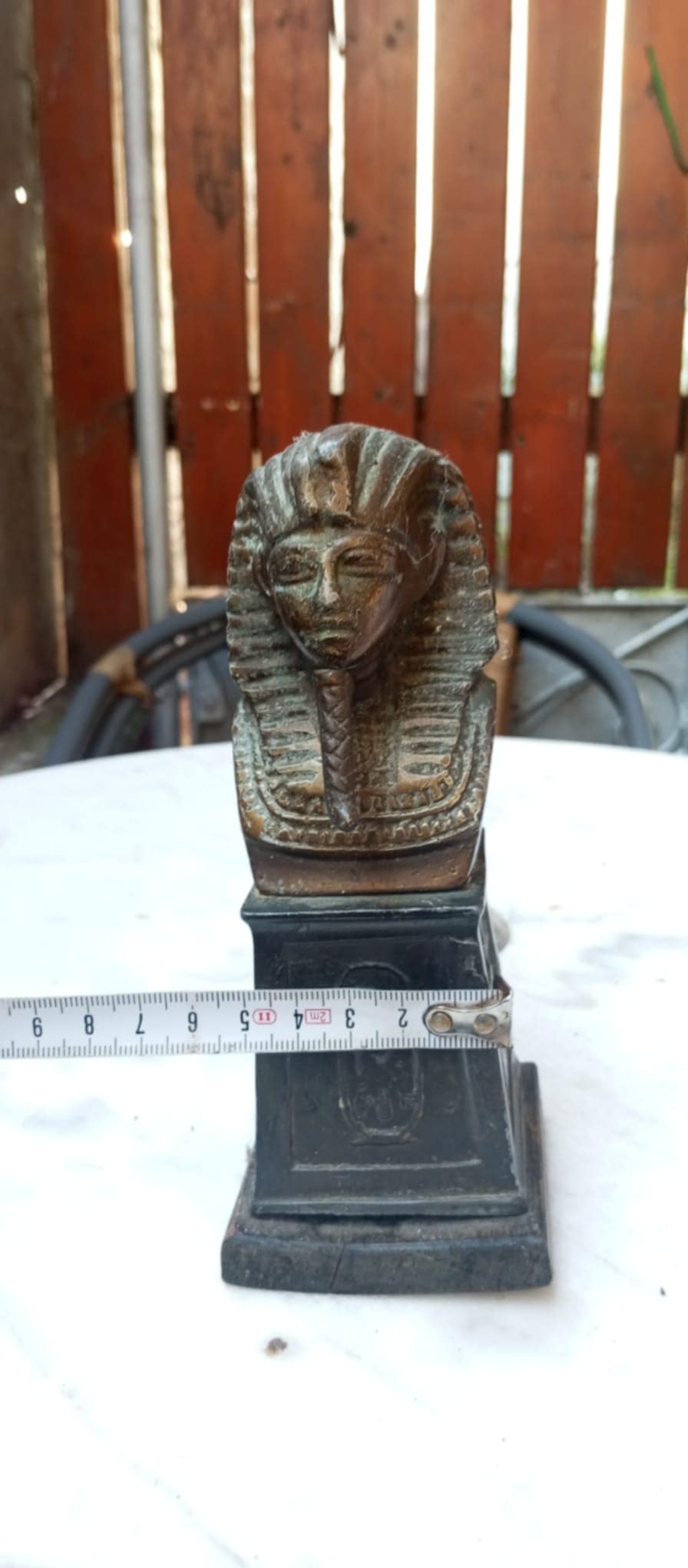 Statueta din bronz Tuthankamon