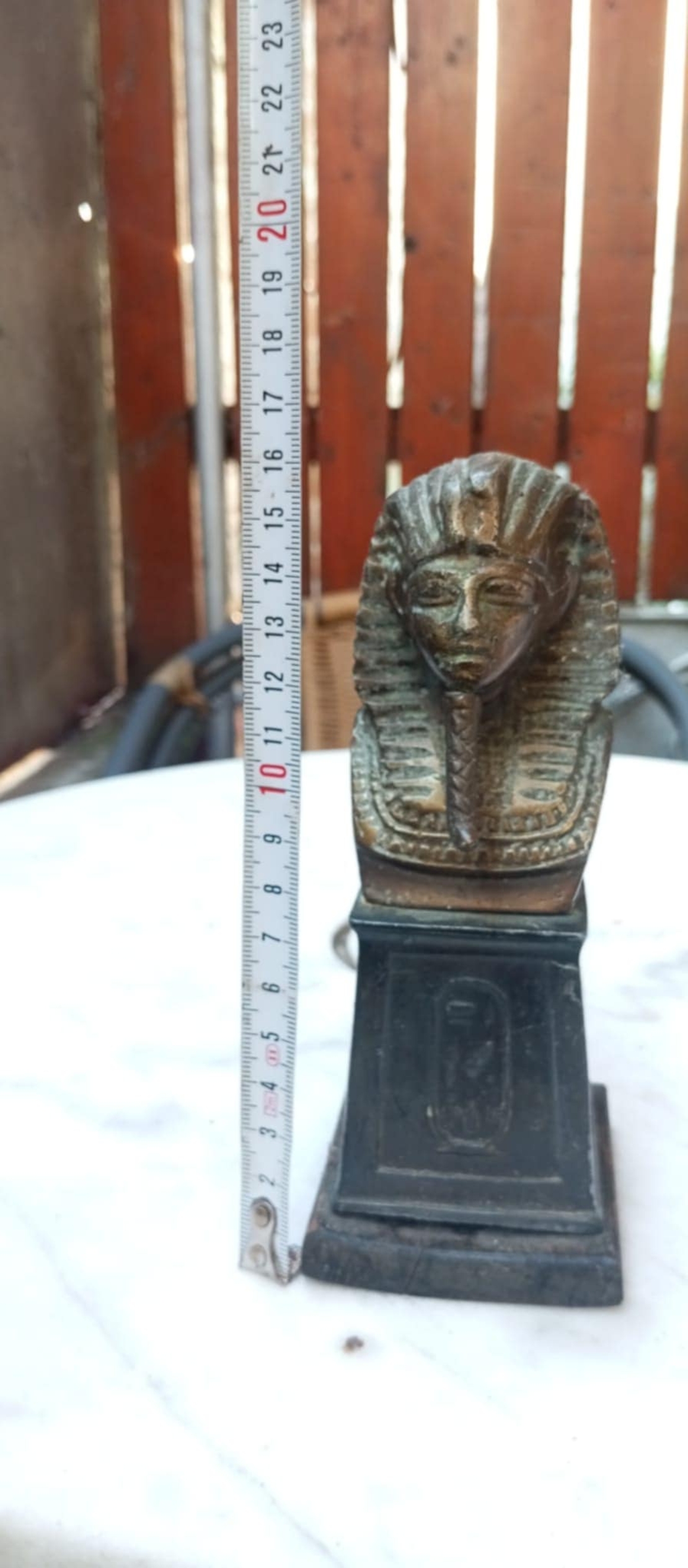 Statueta din bronz Tuthankamon