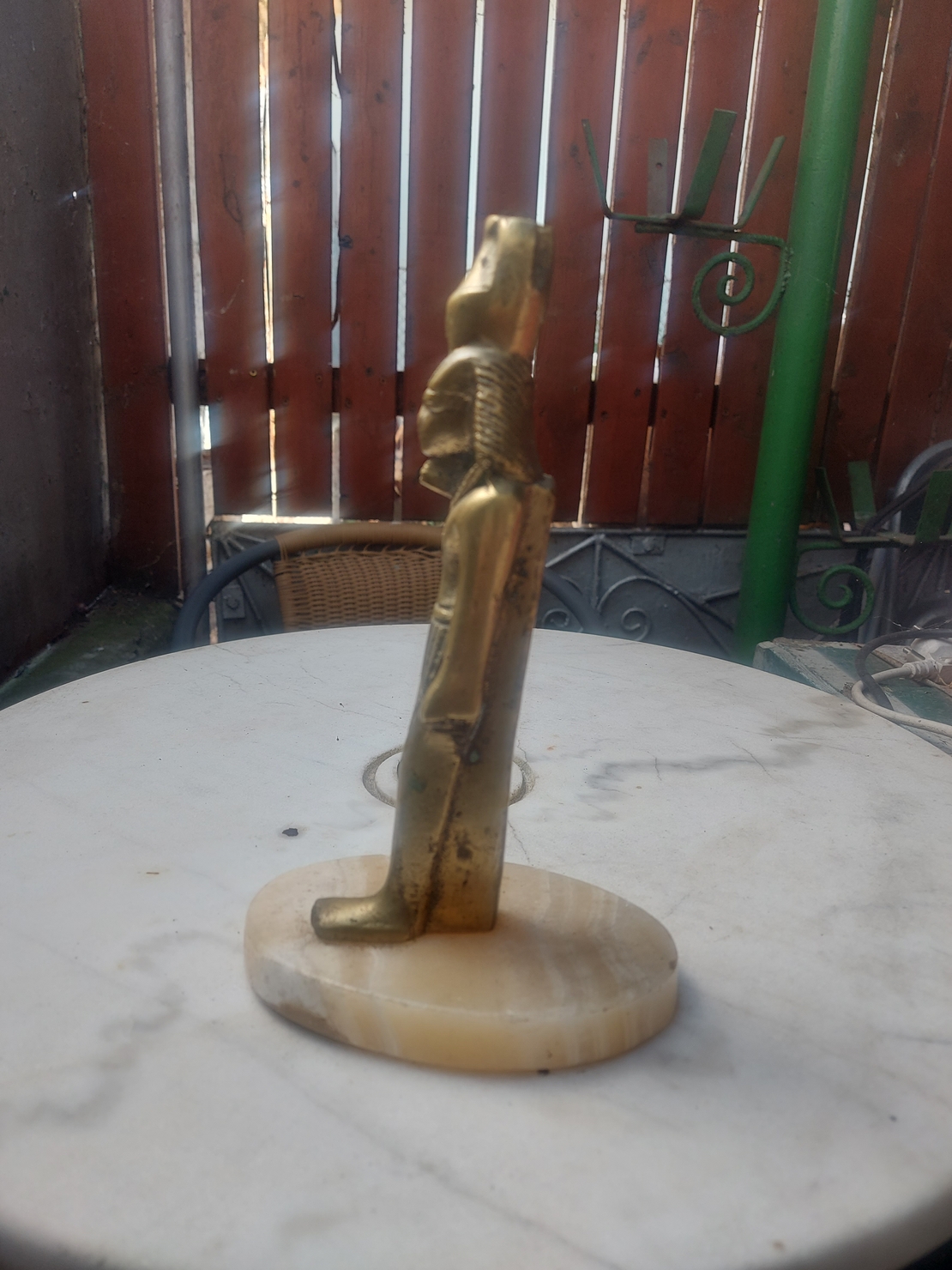 Statueta egipteana bronz
