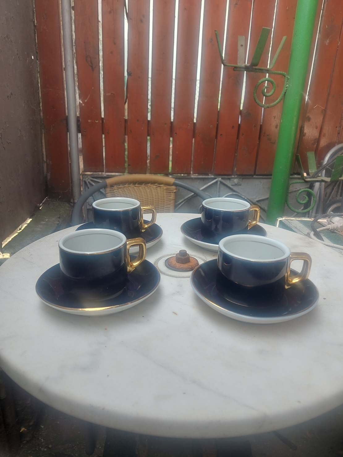 Set cafea cobalt