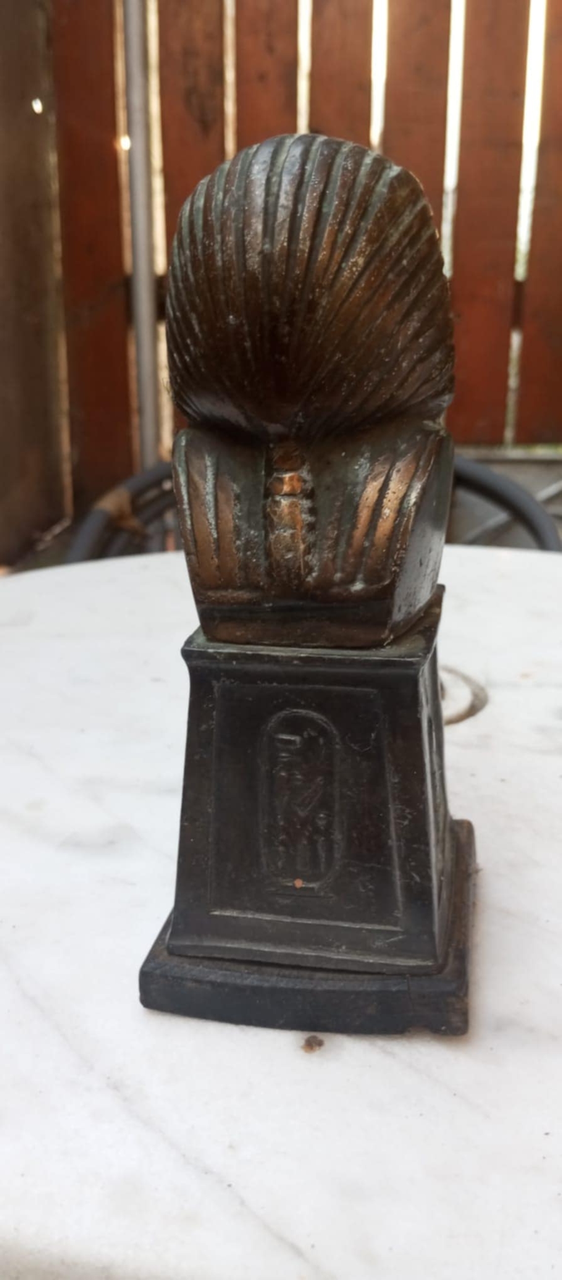 Statueta din bronz Tuthankamon