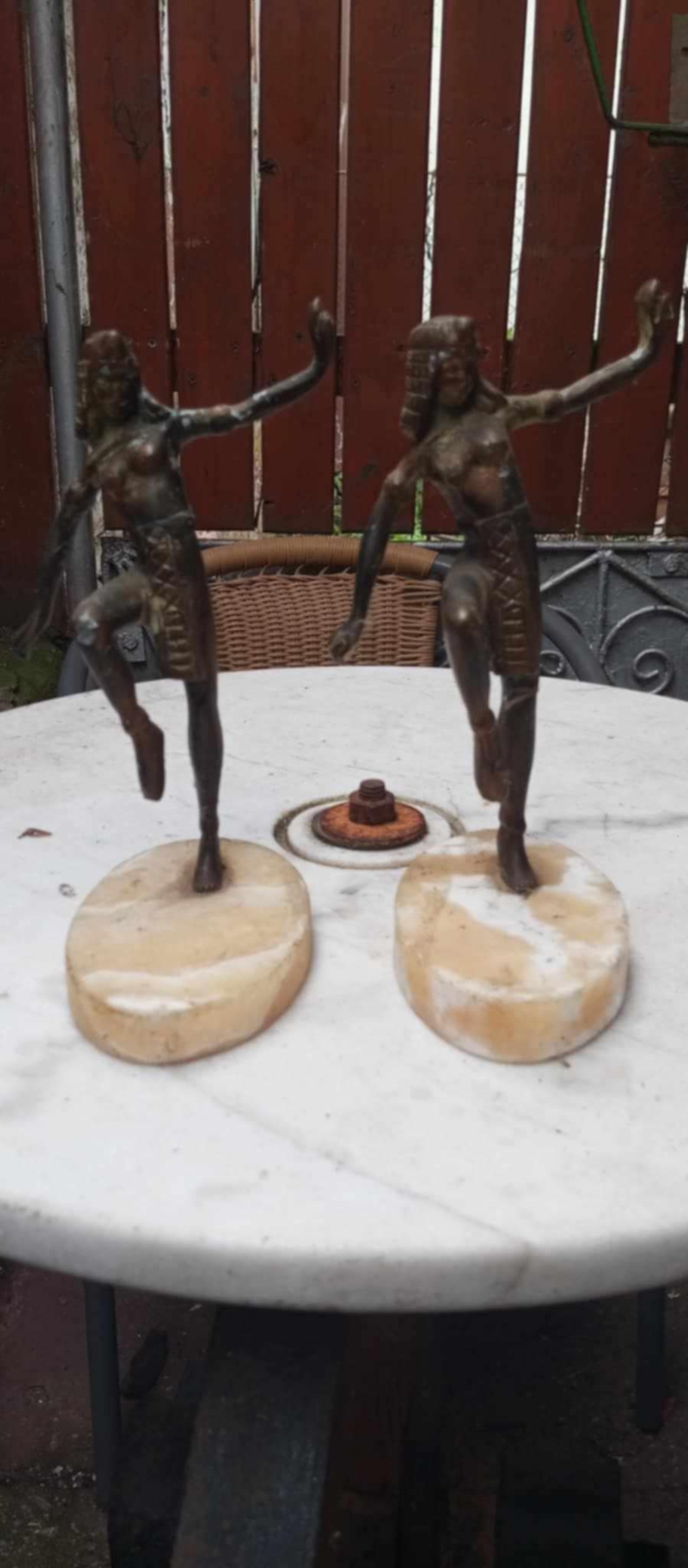 Statuete bronz stil Art Deco