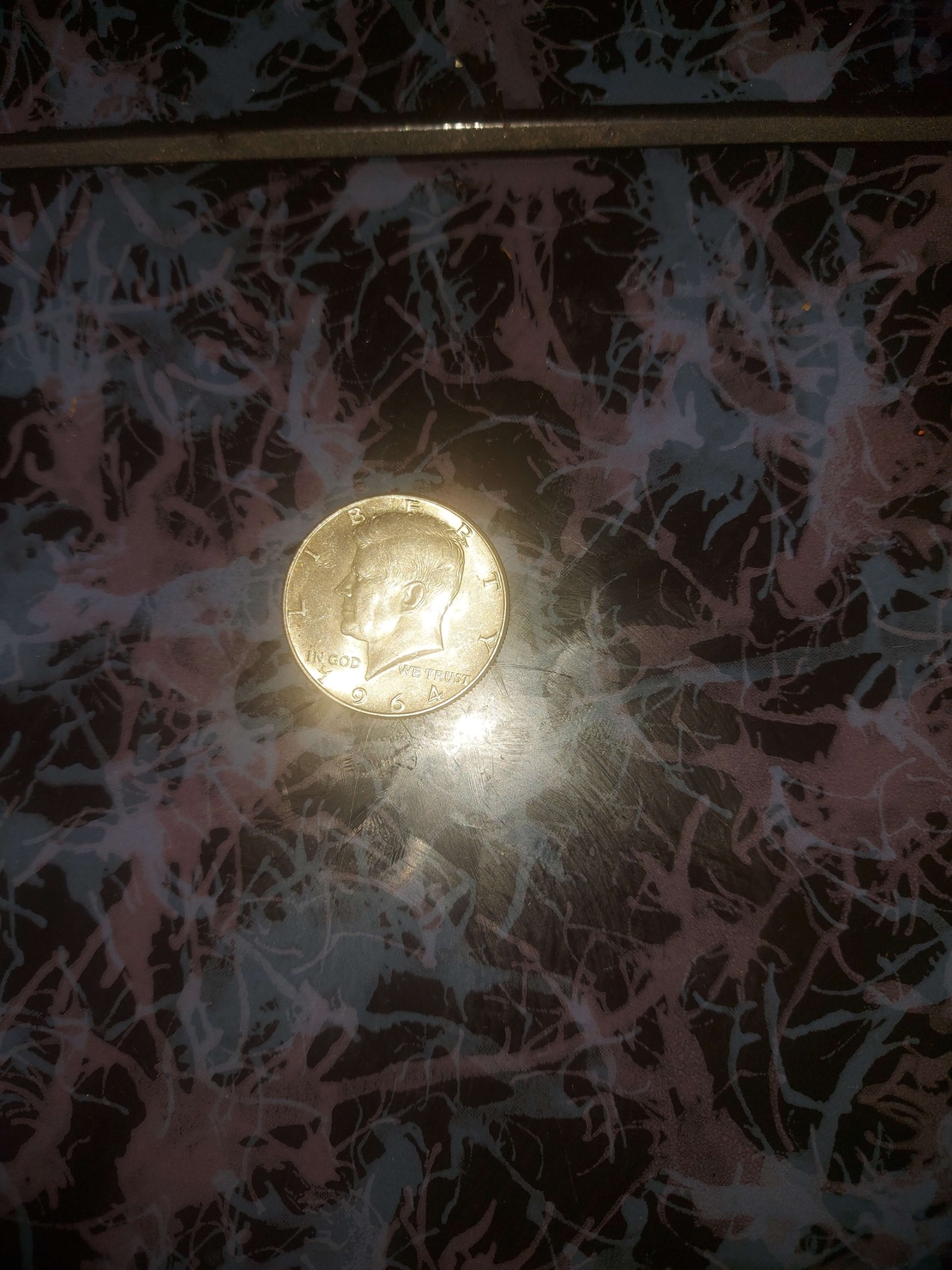 Half Dollar argint  1964