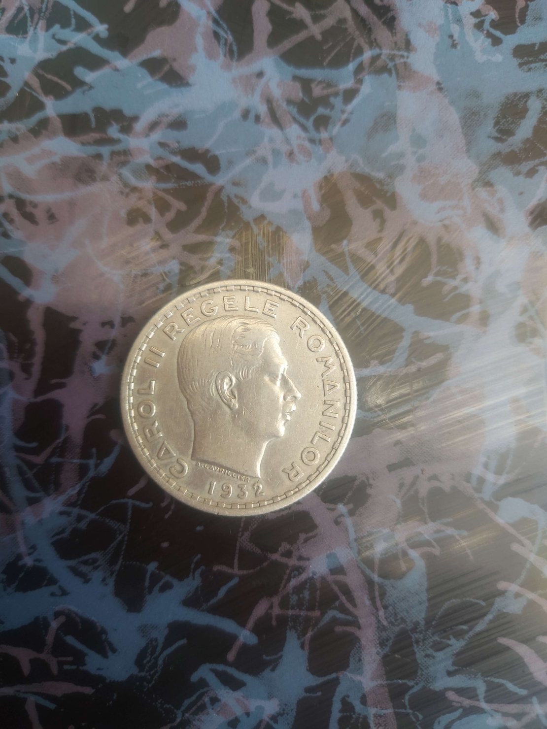 Moneda argint 100lei 1932 Londra