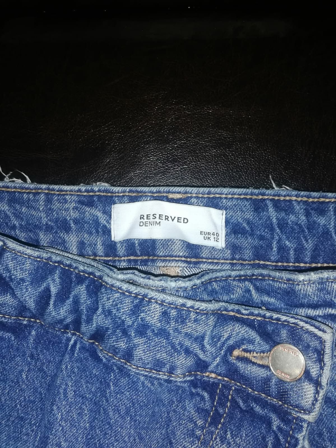 Fustițe tip pantalon scurt Denim