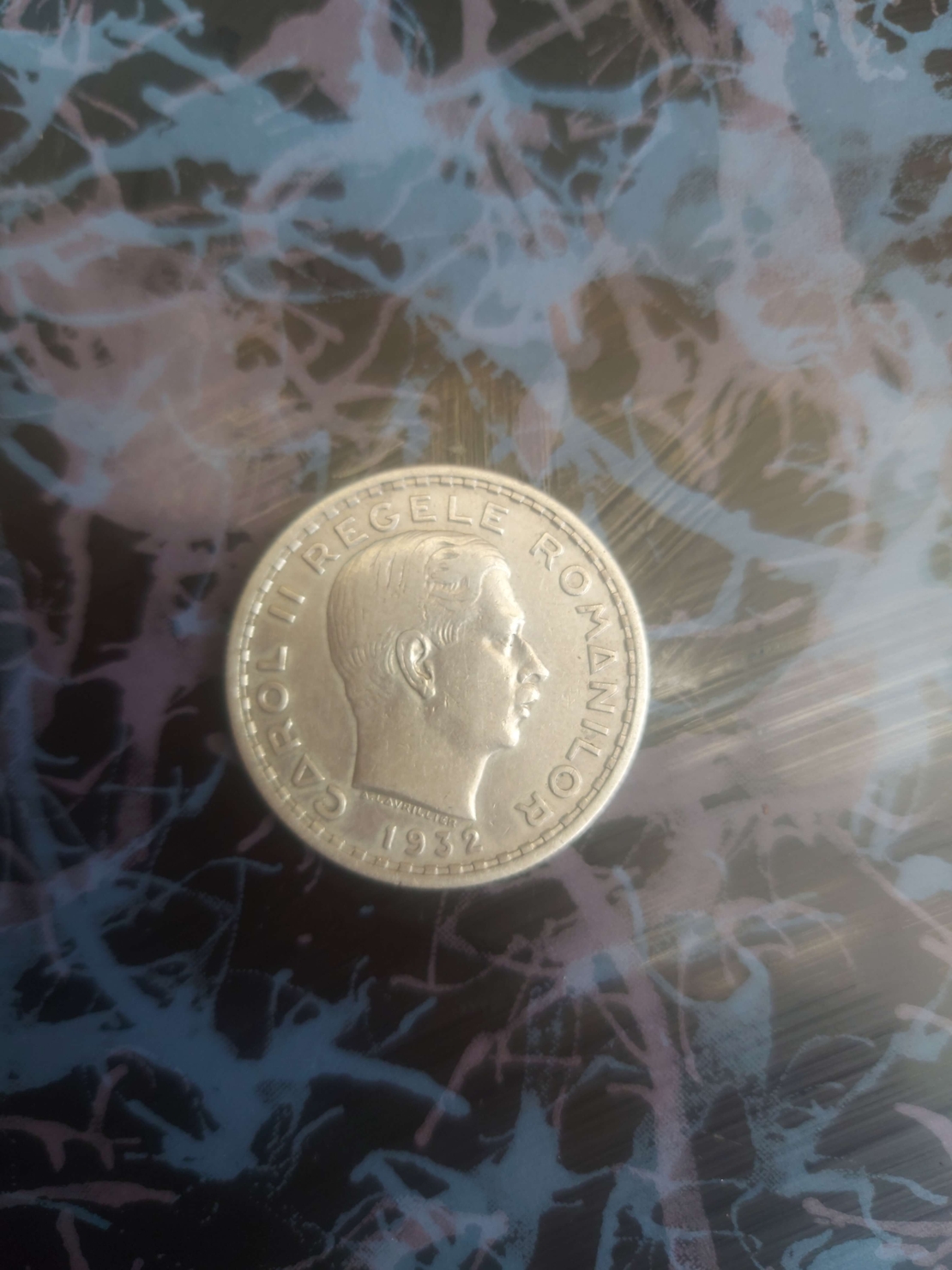 Moneda argint 100lei 1932 Londra