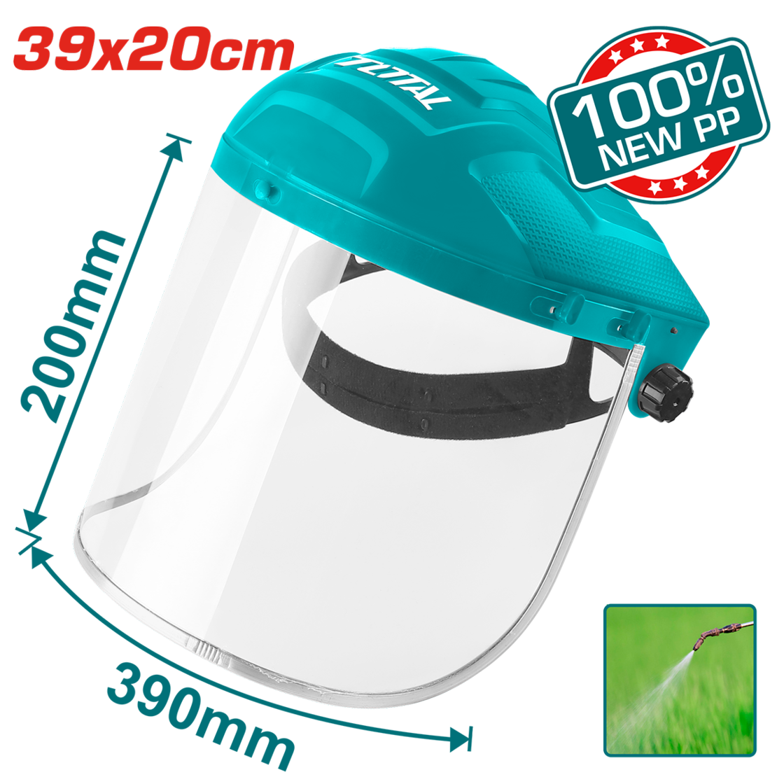 TOTAL - MASCA CU VIZIERA DE PROTECTIE