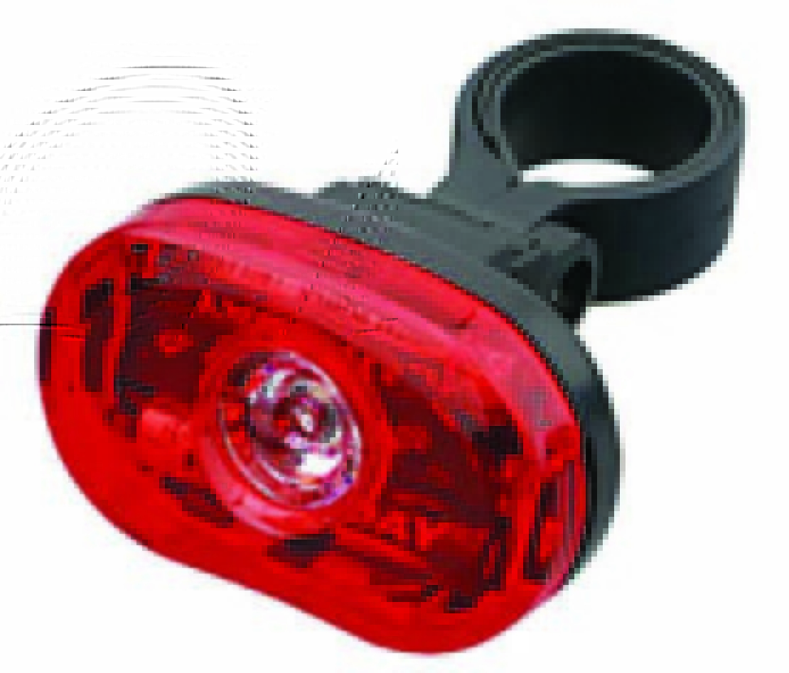 STOP - TENT 3 LED-uri Rosii LED Central: 0.5 Watt 2 Functii Tija sa: Φ25.4 - 31.8mm Structura rezis