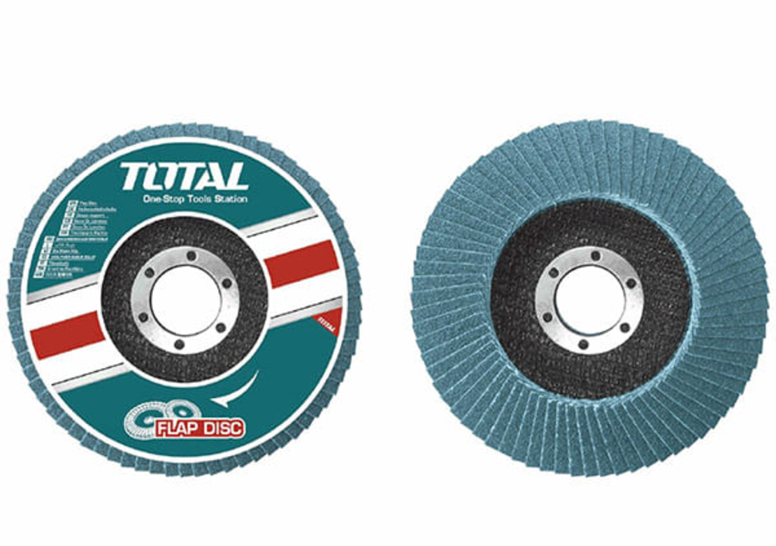 TOTAL - DISC ABRAZIV CU ZIRCONIU 125MMX22MM , P60