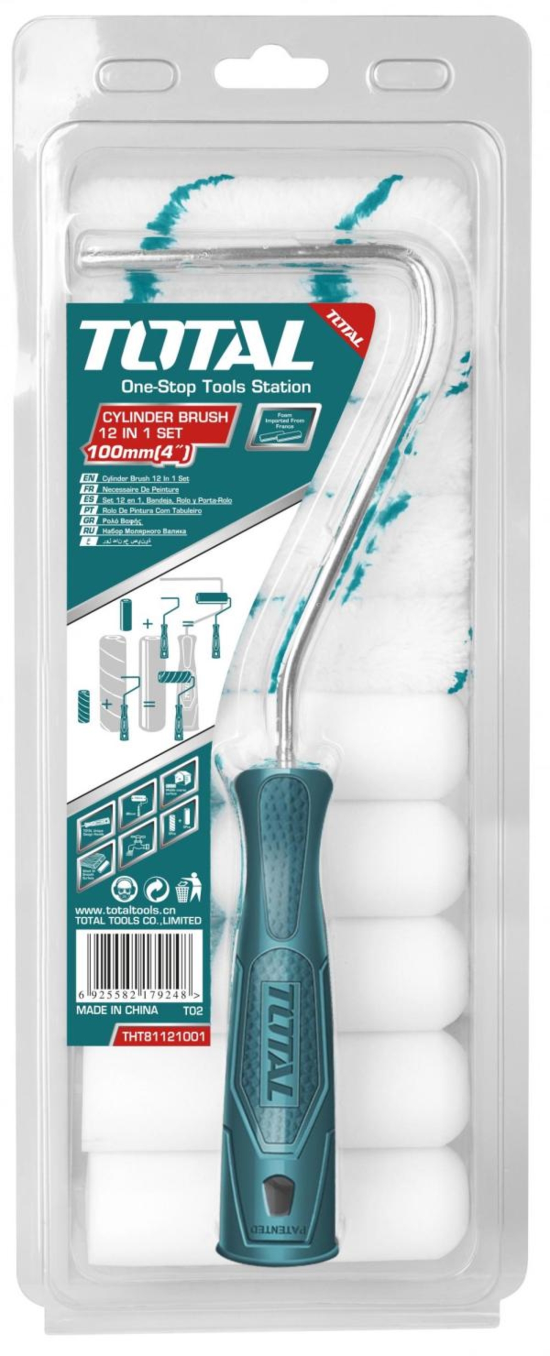 TOTAL - SET TRAFALET CU 10 CARTUSE - 100MM/4