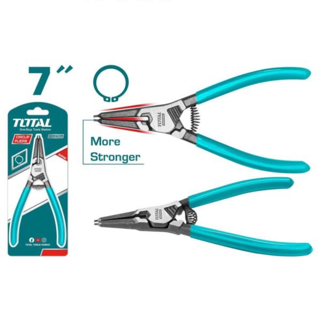 TOTAL - CLESTE PENTRU PENTRU SIGURANTE EXTERNE - CAP DREPT - 7