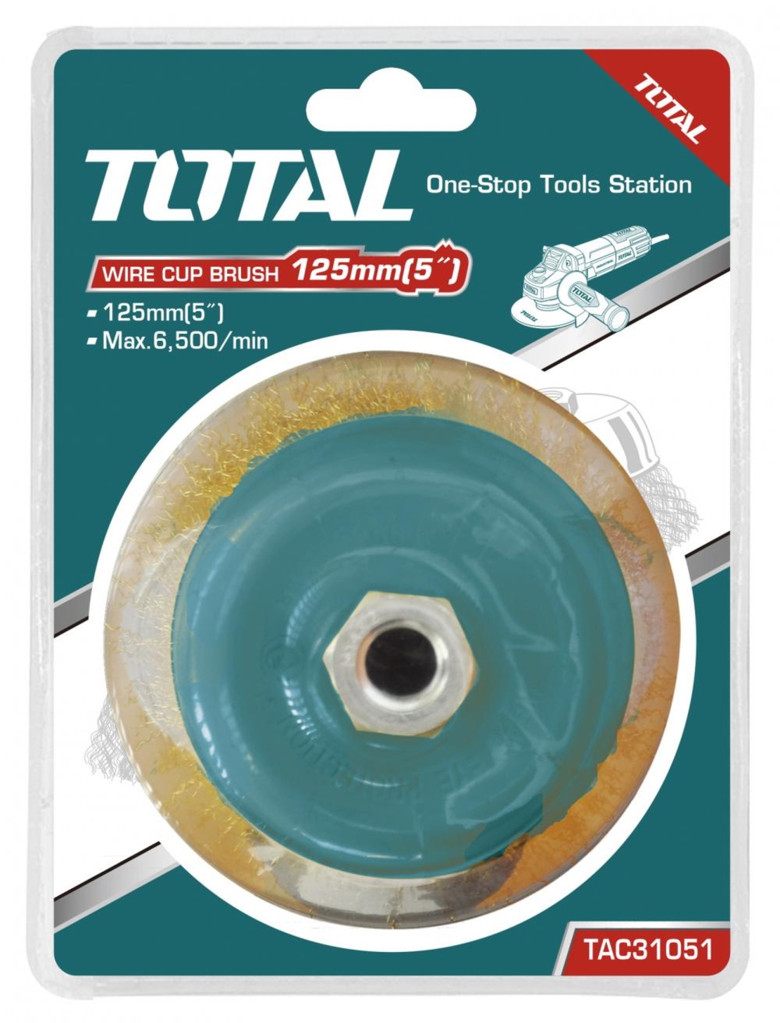 TOTAL - PERIE SARMA TIP CUPA - 125MM
