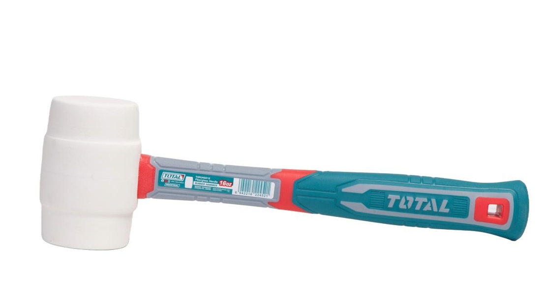 TOTAL - CIOCAN DE CAUCIUC ALB - 450G