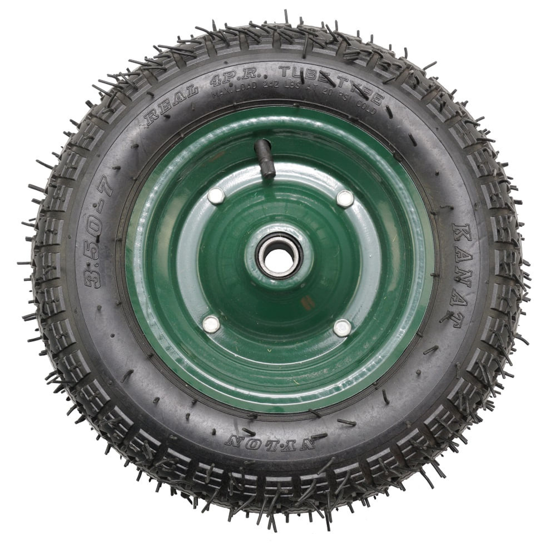 Roata roaba - TT - rulment - mixt - 3.50-7 4PR