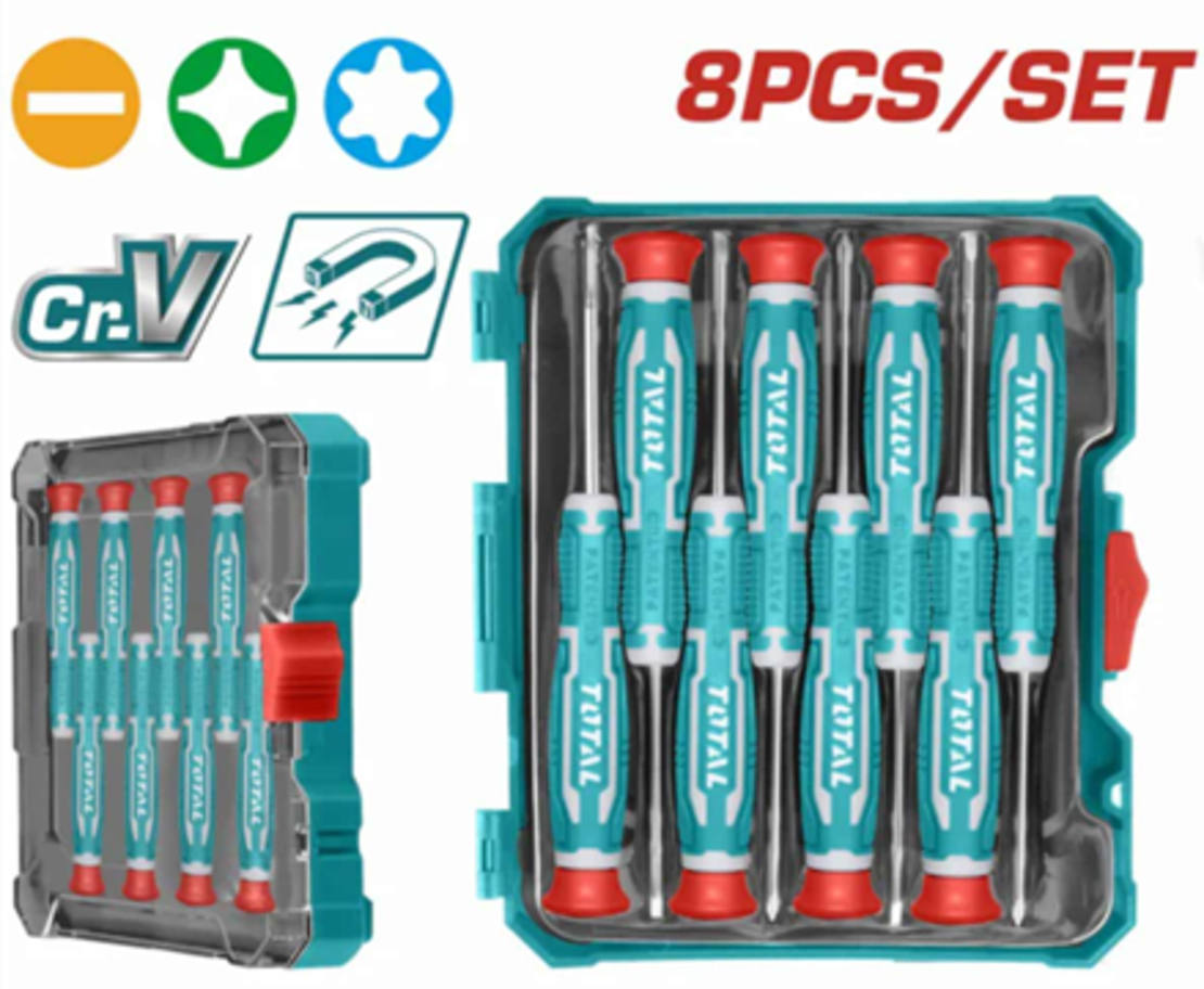 TOTAL - SET 8 SURUBELNITE DE PRECIZIE - CR-V (INDUSTRIAL)