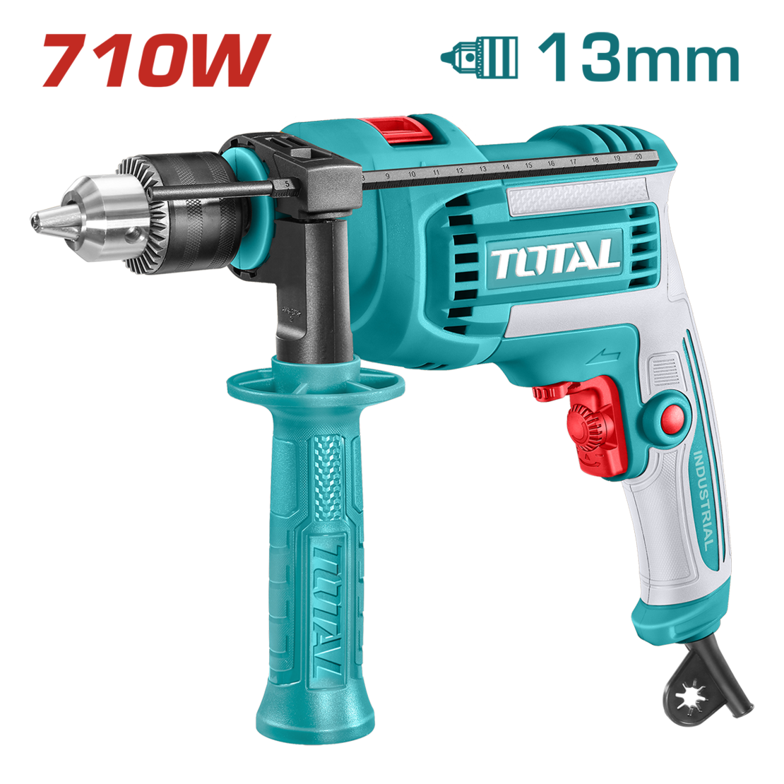 TOTAL - MASINA DE GAURIT CU PERCUTIE - 710W