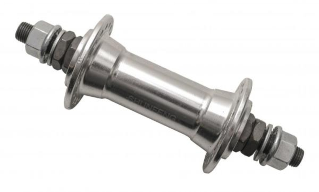 BUTUC FATA 26 - ALUMINIU / RULMENT / 36H / (3/8x140mm)
