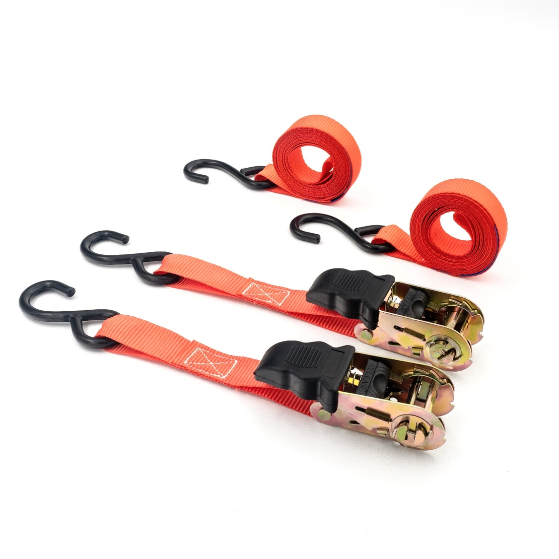 Set 2 chingi cu clichet, rezistenta la 680 kg/chinga – 25 mm × 3 m – Carguard