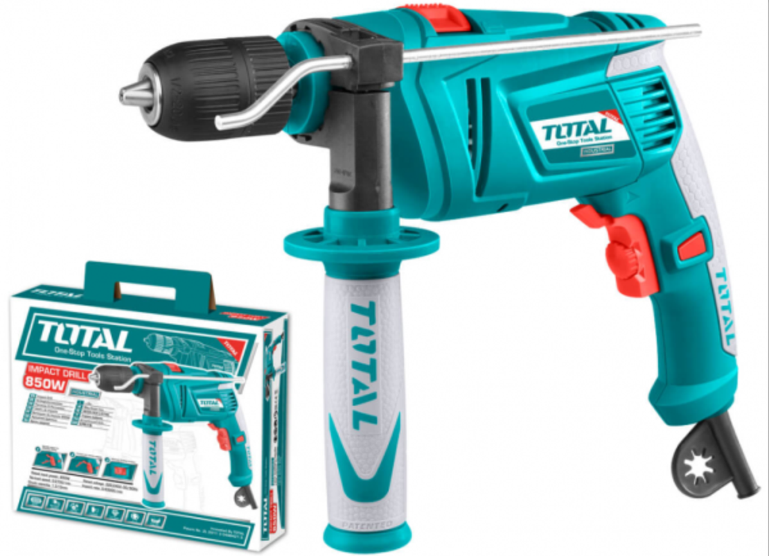 TOTAL - MASINA DE GAURIT CU PERCUTIE - 850W