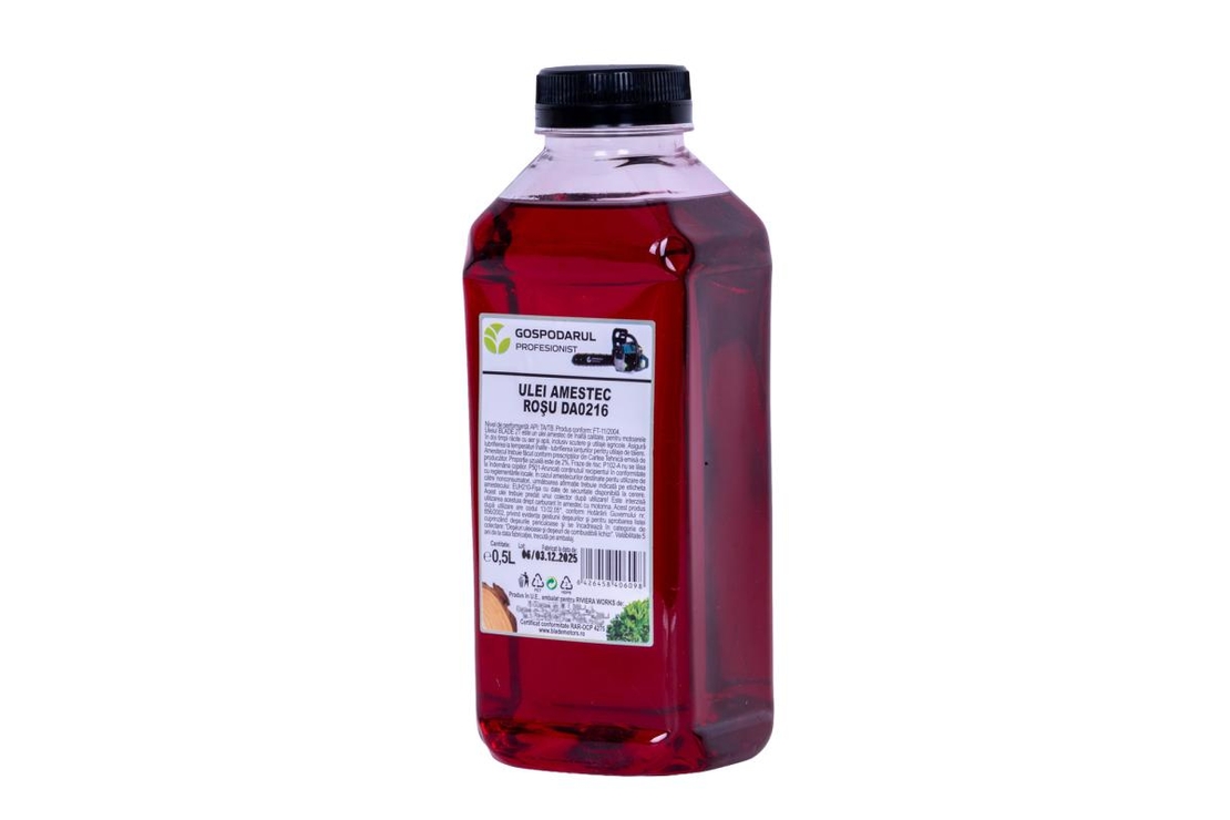 Ulei amestec 2T Rosu 0.5L -