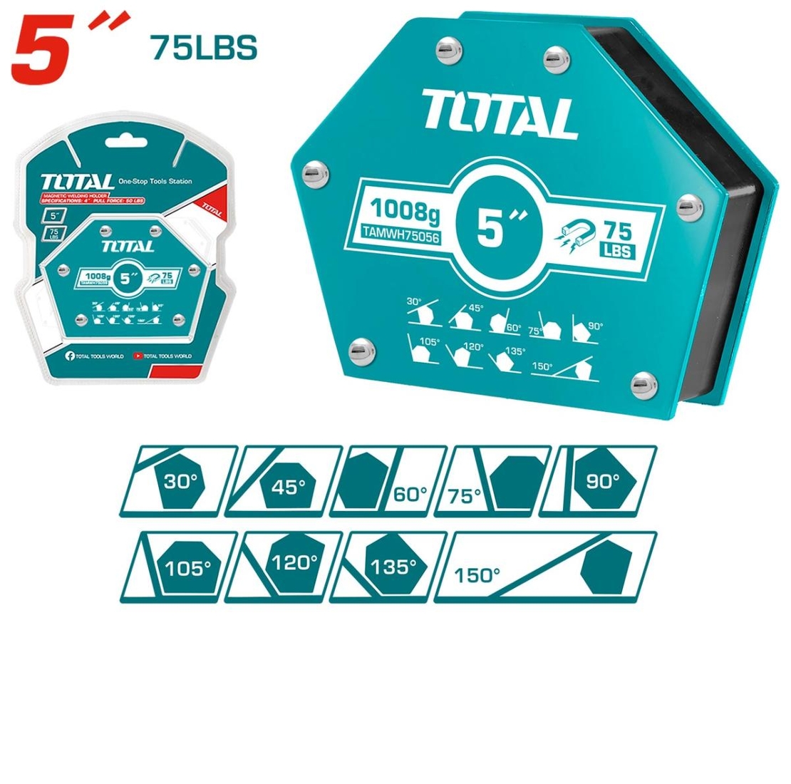 TOTAL - COLTARE MAGNETICE PENTRU SUDURA 5