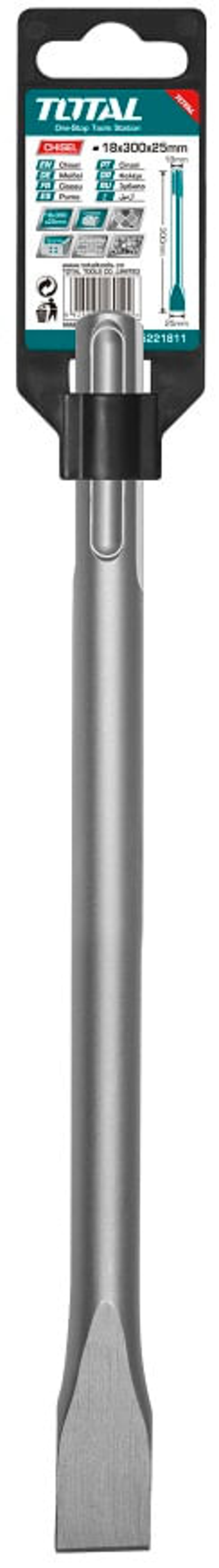 TOTAL - DALTA SDS MAX - 18 X280X 25MM