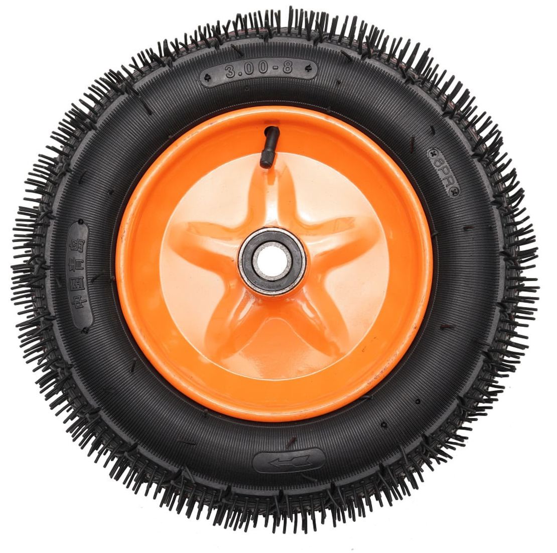 Roata roaba - TT - rulment - mixt - 3.00-8 6PR