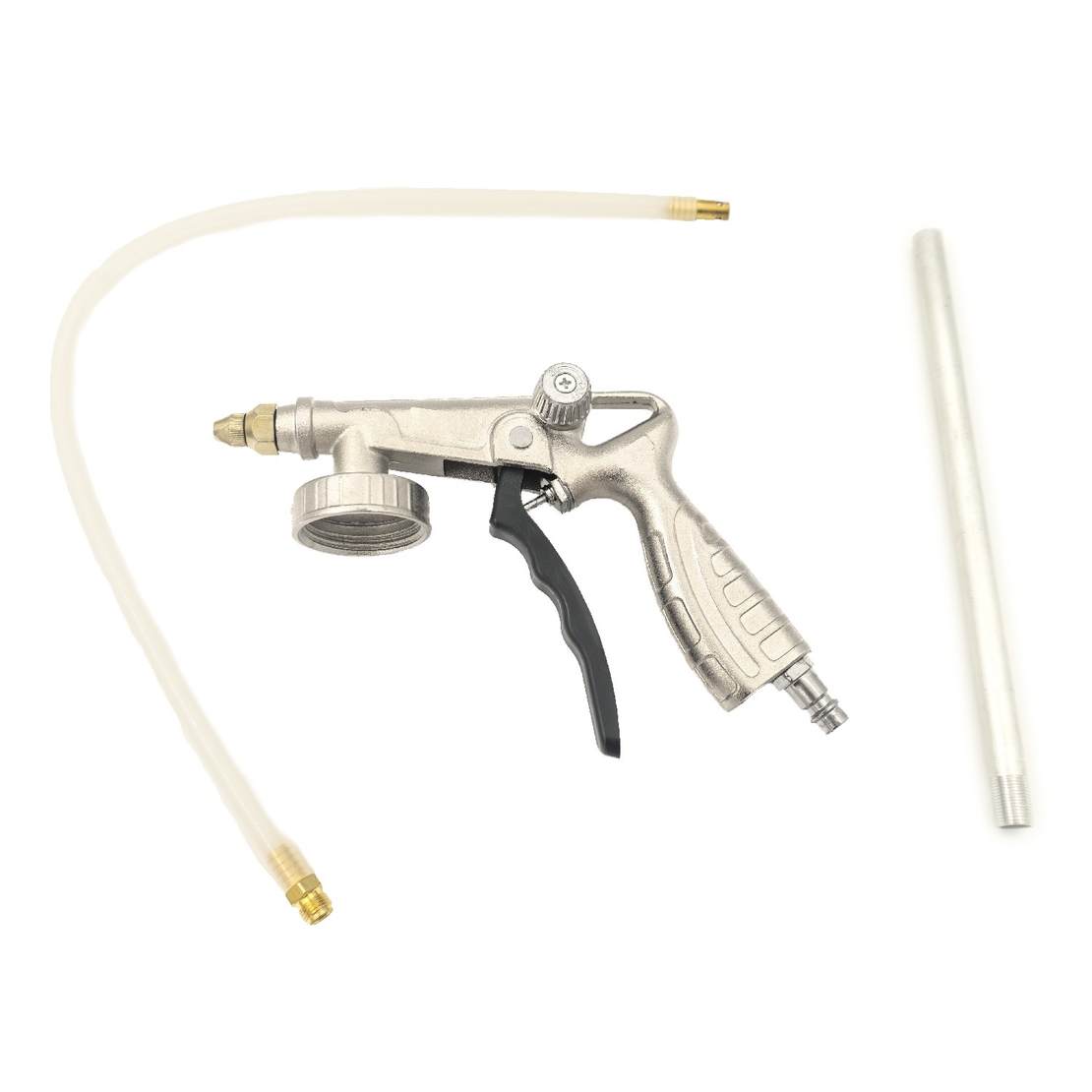 Pistol de vopsit antifon 2 in 1 Carguard – pentru antifonare si protectie anticoroziva – furtun flexibil 50 cm