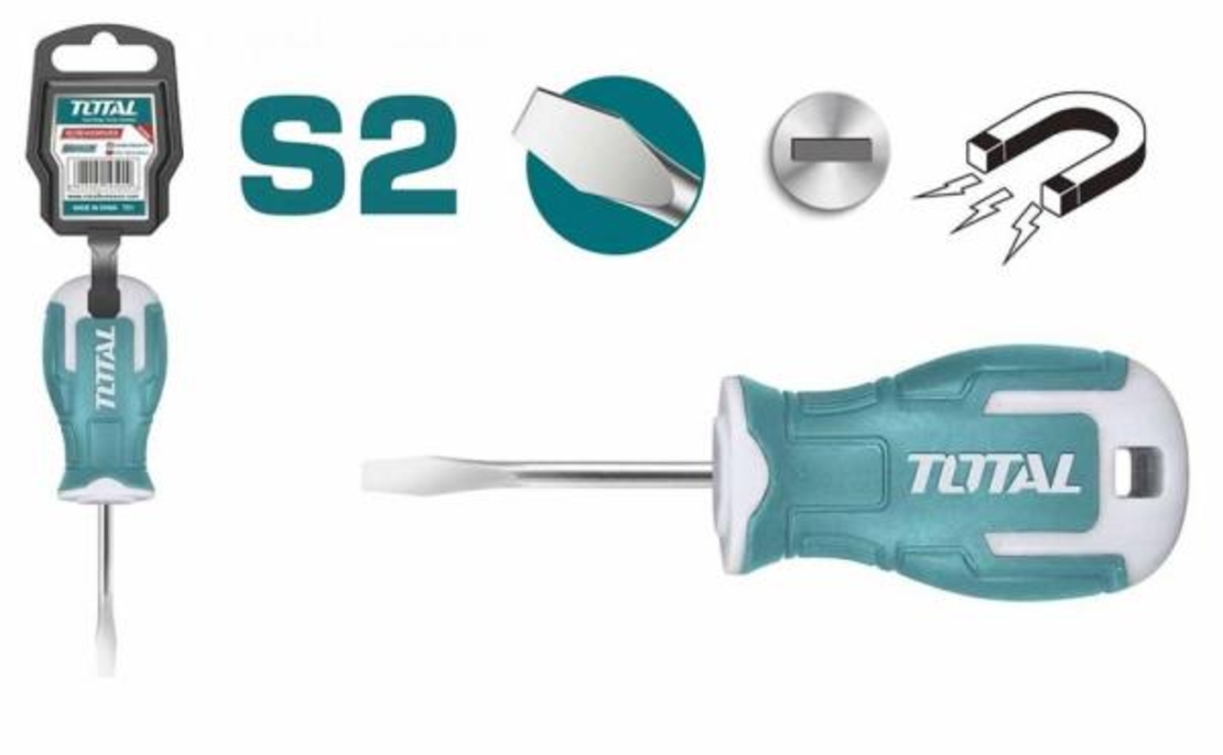TOTAL - SURUBELNITA DREAPTA - 6.5MM - 38MM -(INDUSTRIAL)