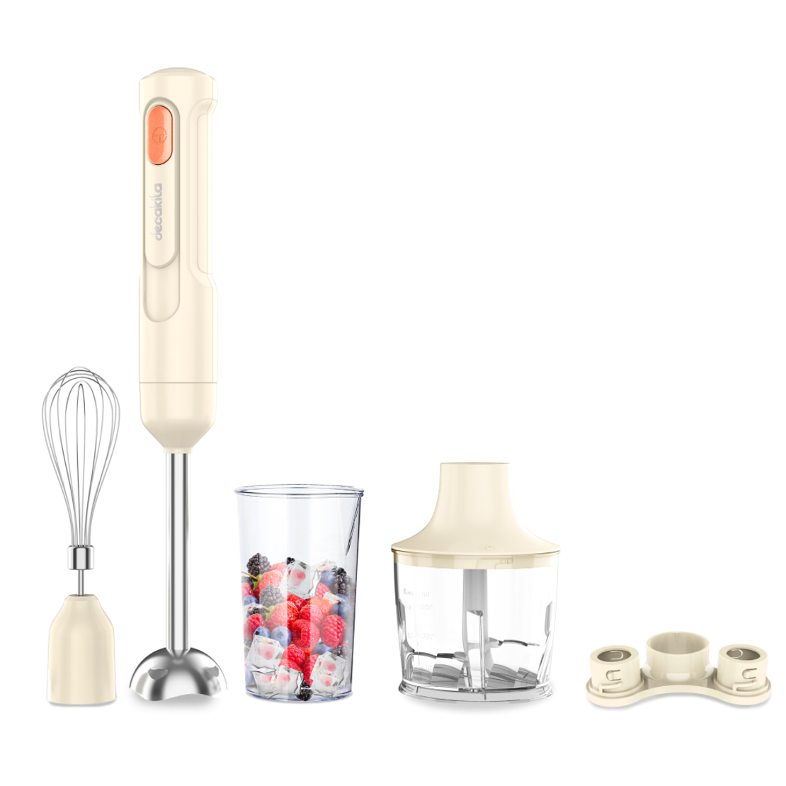 DECAKILA - BLENDER VERTICAL FARA FIR 60W CU TOCATOR, CAPACITATE 500ML