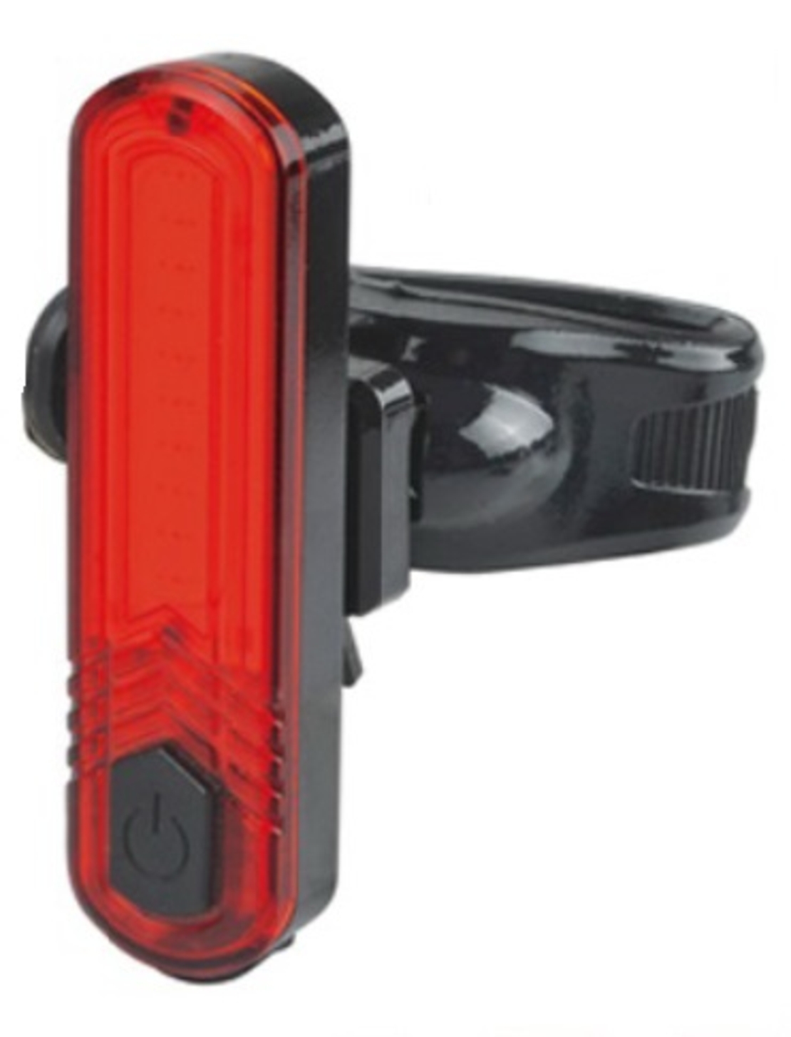 STOP - CAVALIER Baterie reincarcabila prin USB 10 COB chips - rosii 30 Lumeni 4 Modalitati iluminare