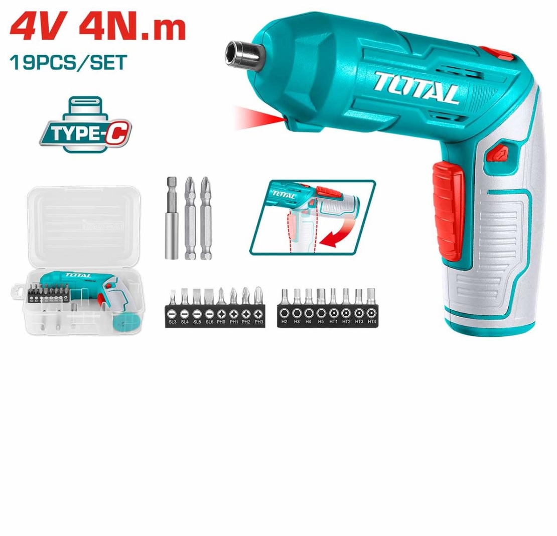 TOTAL - SURUBELNITA ELECTRICA 4V HEX 1/4