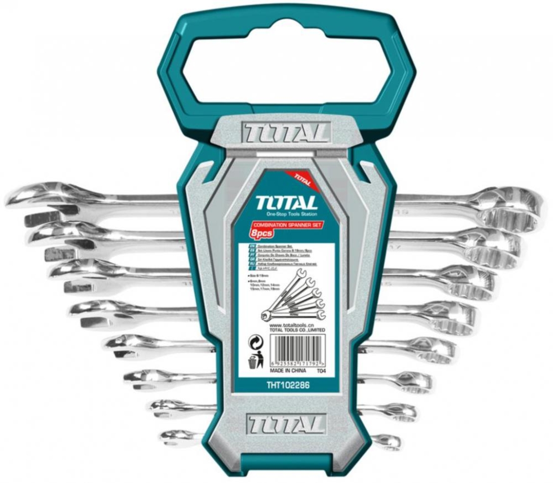 TOTAL - SET 8 CHEI COMBINATE - 6-19MM