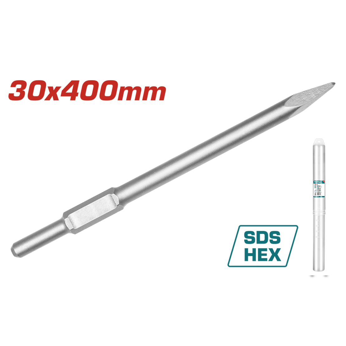 TOTAL - SPIT CU PRINDERE HEX - 30X400MM