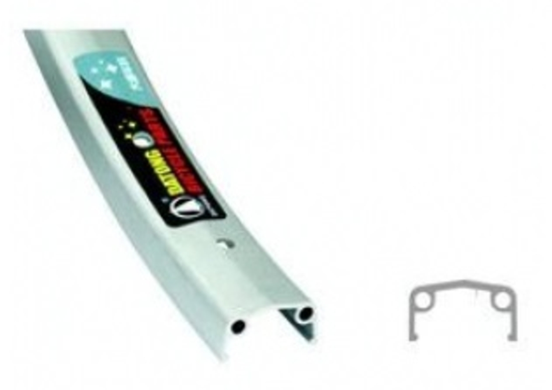 JANTA 24x1.5-1.75 - ALUMINIU SIMPLA - (360g) (ML-01) (36H) (14G)