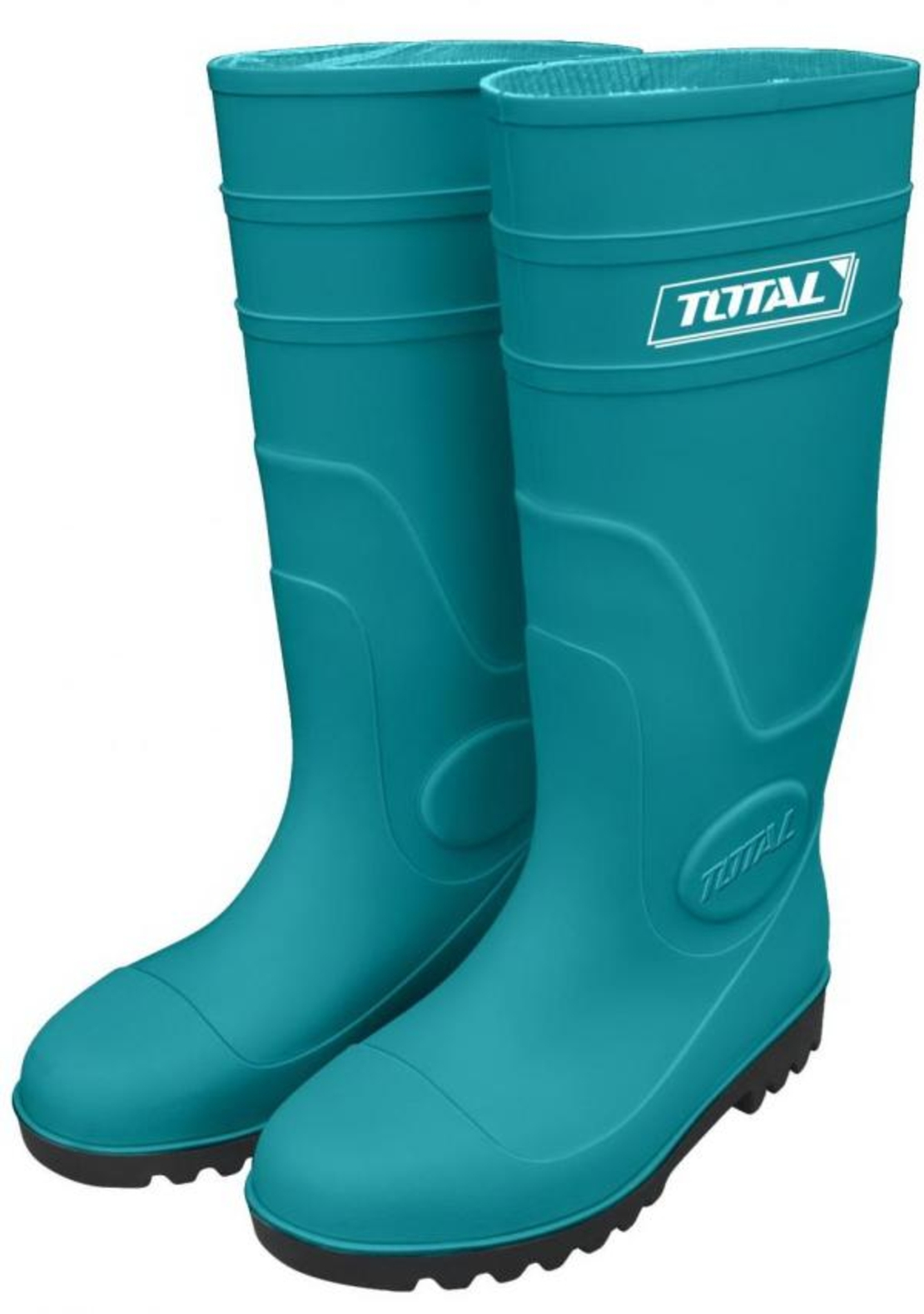 TOTAL - CIZME CAUCIUC CU BOMBEU METALIC DE PROTECTIE - 40 (CLASA SB)