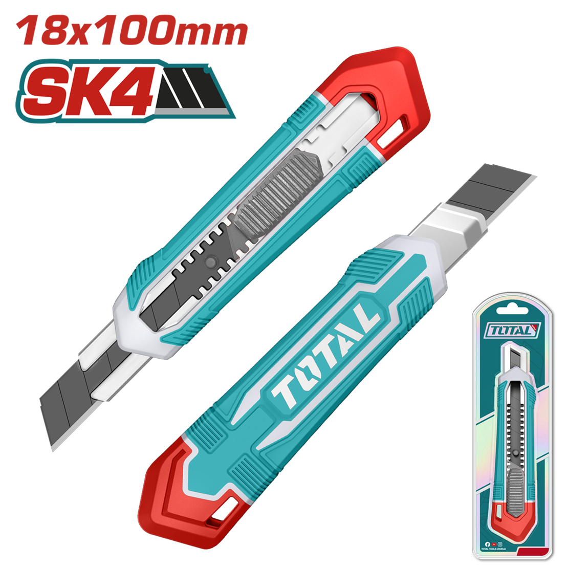 TOTAL - CUTTER - 18X100MM - 179MM