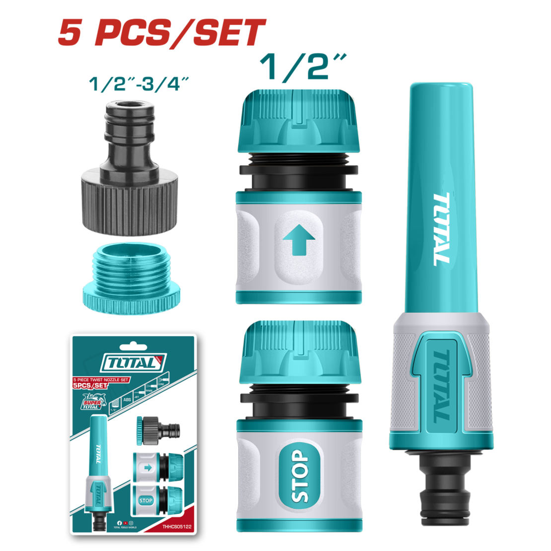 TOTAL - SET LANCE PENTRU UDARE 5 PIESE