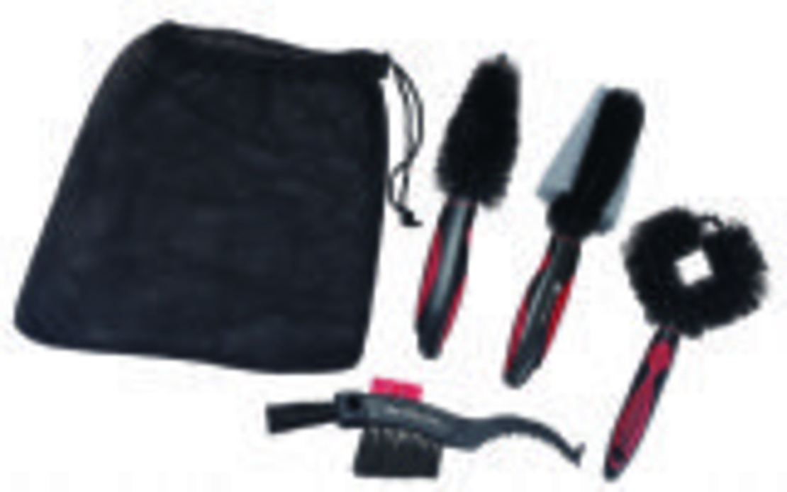 TRUSA PERII CURATARE BICICLETA - BIKE HAND - Plastic - 4 bucati + saculet Model: YC-798